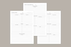 Project Planning Pages Set V-05 Product Image 3
