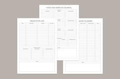 Self Care Planning Pages Set V-01 Product Image 1