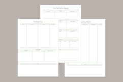 Self Care Planning Pages Set V-05 Product Image 3