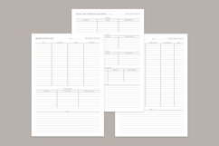 Self Care Planning Pages Set V-13 Product Image 3