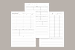 Self Care Planning Pages Set V-17 Product Image 3