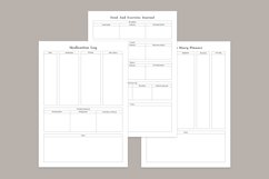 Self Care Planning Pages Set V-18 Product Image 3