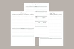 Self Care Planning Pages Set V-20 Product Image 3