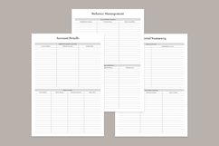 Sign Up Planning Pages Set V-09 Product Image 3