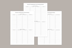 Sign Up Planning Pages Set V-10 Product Image 3