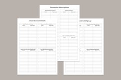 Sign Up Planning Pages Set V-16 Product Image 3