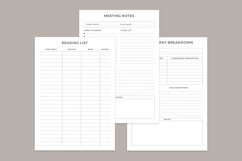 Study Planning Pages Set V-03 Product Image 3
