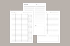Study Planning Pages Set V-15 Product Image 3
