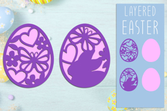 Easter decorations laser cut, Layered paper craft gift ideas Product Image 2