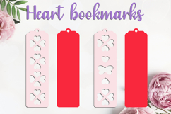 Heart bookmarks svg, Layered gift tags, Valentine's Day Product Image 2