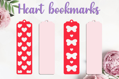 Heart bookmarks svg, Layered gift tags, Valentine's Day Product Image 3
