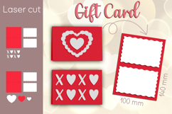 Happy Valentines Day card, Love gift idea, Layered svg Product Image 1