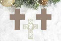 Nativity christmas svg, Laser cut Nativite scene, Religious Product Image 3