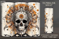 4 Skeleton Tumbler Wrap Sublimations, 20 oz Product Image 3