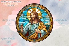 Stained Glass Christian Sublimation Clipart Product Image 4
