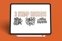 Bundle of Procreate Stamp Brushes Lettered Quotes Product Image 1