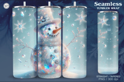 4Christmas Seamless Tumbler Wrap 20 oz Product Image 4