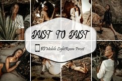 10 Mobile Lightroom Presets, Dust To Dust Preset, Instagram Product Image 1