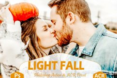 10 Light Fall Photoshop Actions And ACR Presets Product Image 1