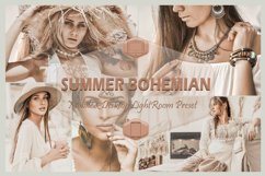 10 Summer Bohemian Mobile &amp; Desktop Lightroom Presets,Creamy Product Image 1