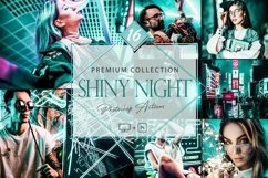 16 Photoshop Actions, Shiny Night Ps Action, Moody ACR Product Image 1