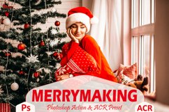 12 Merrymaking Photoshop Actions And ACR Presets Product Image 1