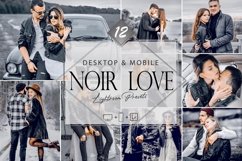 12 Noir Love Lightroom Presets, Gray Fashion Preset, Grey Product Image 1