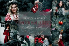 12 Emotional Forest Lightroom Presets, Girl Preset, Moody Product Image 1