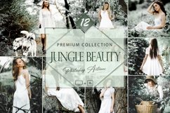 12 Photoshop Actions, Jungle Beauty Ps Action, Forest Cozy Product Image 1