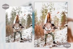 12 Snow In Love Photoshop Actions And ACR Presets, Winter Product Image 2