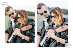12 Noir Love Lightroom Presets, Gray Fashion Preset, Grey Product Image 2