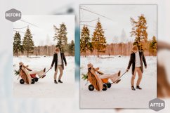 12 Snow In Love Photoshop Actions And ACR Presets, Winter Product Image 3