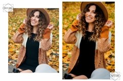 12 Autumn Fades Lightroom Presets, Fall Preset, Orange Moody Product Image 3