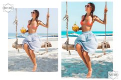 12 Photoshop Actions, Nudist Beach Ps Action, Aqua Sea ACR Product Image 3