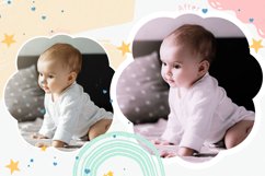 12 Lovely Baby Photoshop Actions, Newborn ACR Preset, Child Product Image 3