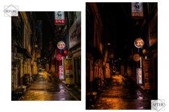 12 Black And Orange Photoshop Actions, Moody ACR Preset, Product Image 4