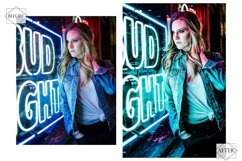 16 Photoshop Actions, Shiny Night Ps Action, Moody ACR Product Image 4