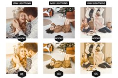 10 Golden Xmas Photoshop Actions And ACR Presets Product Image 7