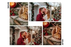 10 Gingerbread Xmas Photoshop Actions And ACR Presets, Warm Product Image 5