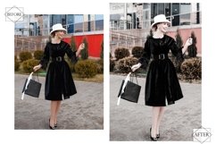 12 Modern Noir Photoshop Actions, Winter Fashion ACR Preset, Product Image 5