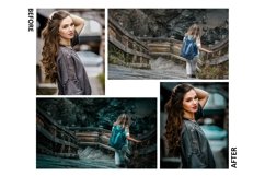 10 Bluish Moody Photoshop Actions And ACR Presets, Blue Tone Product Image 5