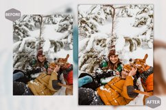 12 Snow In Love Photoshop Actions And ACR Presets, Winter Product Image 6