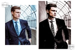 12 Black Swan Photoshop Action, Moody Mobile Preset, Noir Product Image 6