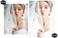 12 Mobile Lightroom Presets, White Wedding Preset, Bright Product Image 7