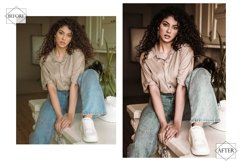 12 Dark Brownie Photoshop Actions, Moody ACR Preset, Airy Product Image 7