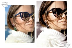 12 Black Swan Photoshop Action, Moody Mobile Preset, Noir Product Image 8