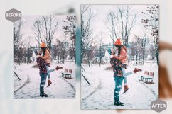 12 Snow In Love Photoshop Actions And ACR Presets, Winter Product Image 8