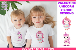 Cute Chibi Unicorn Clipart Design Product Image 1