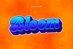 Vibrant Cartoon Style Editable Text Effect for Designs Product Image 1