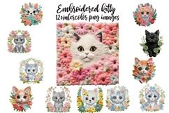 Embroidered Kitty Product Image 1
